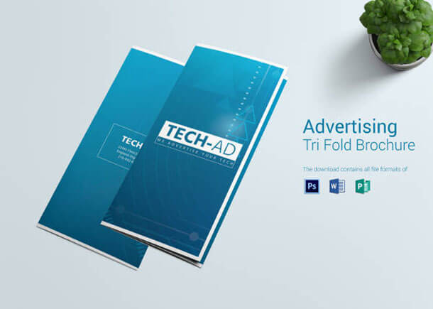 Printable Advertising Brochure Template