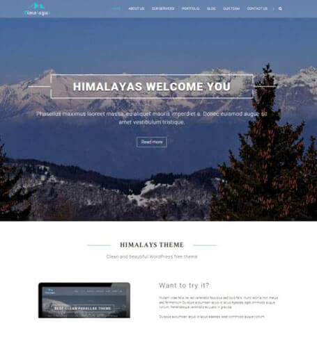 himalayas One Page