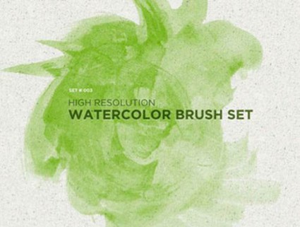 Watercolor Free Brushes Photoshop 5