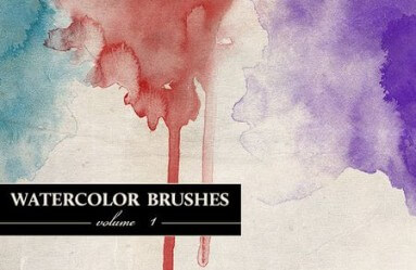 realistic watercolor brushes photoshop free 1