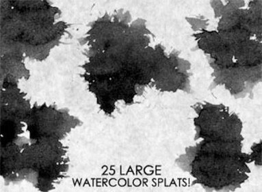 realistic watercolor brushes photoshop free 3